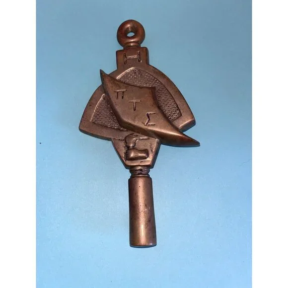 Vintage Brass Pi Tau Sigma Mechanical Engineering Fraternity Honor Society Key - Picture 8 of 10